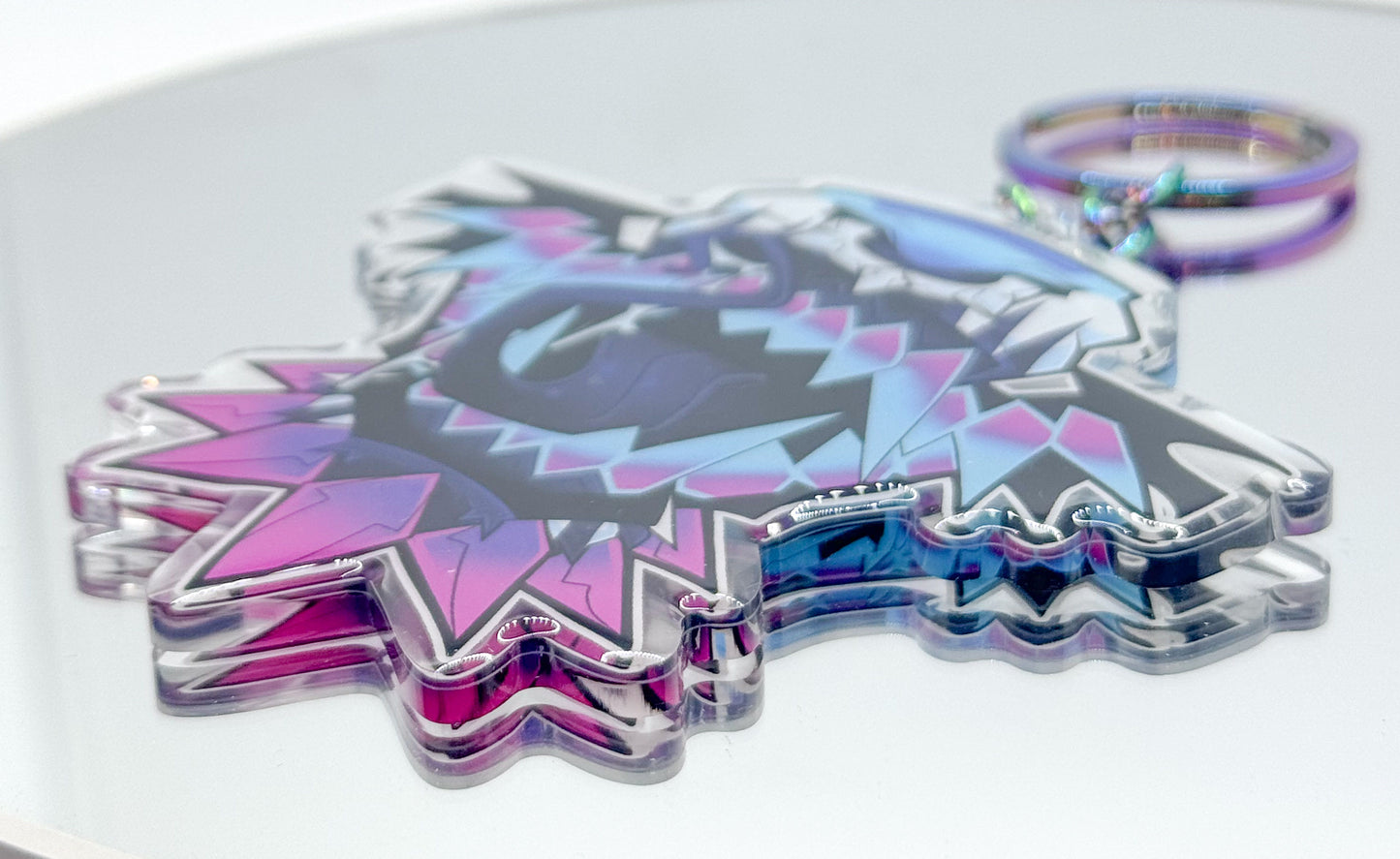 'Monster Maw' Acrylic Keychain