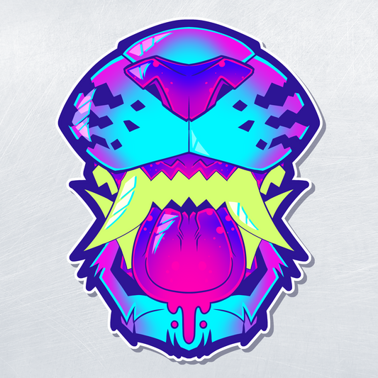 Tiger Maw Sticker