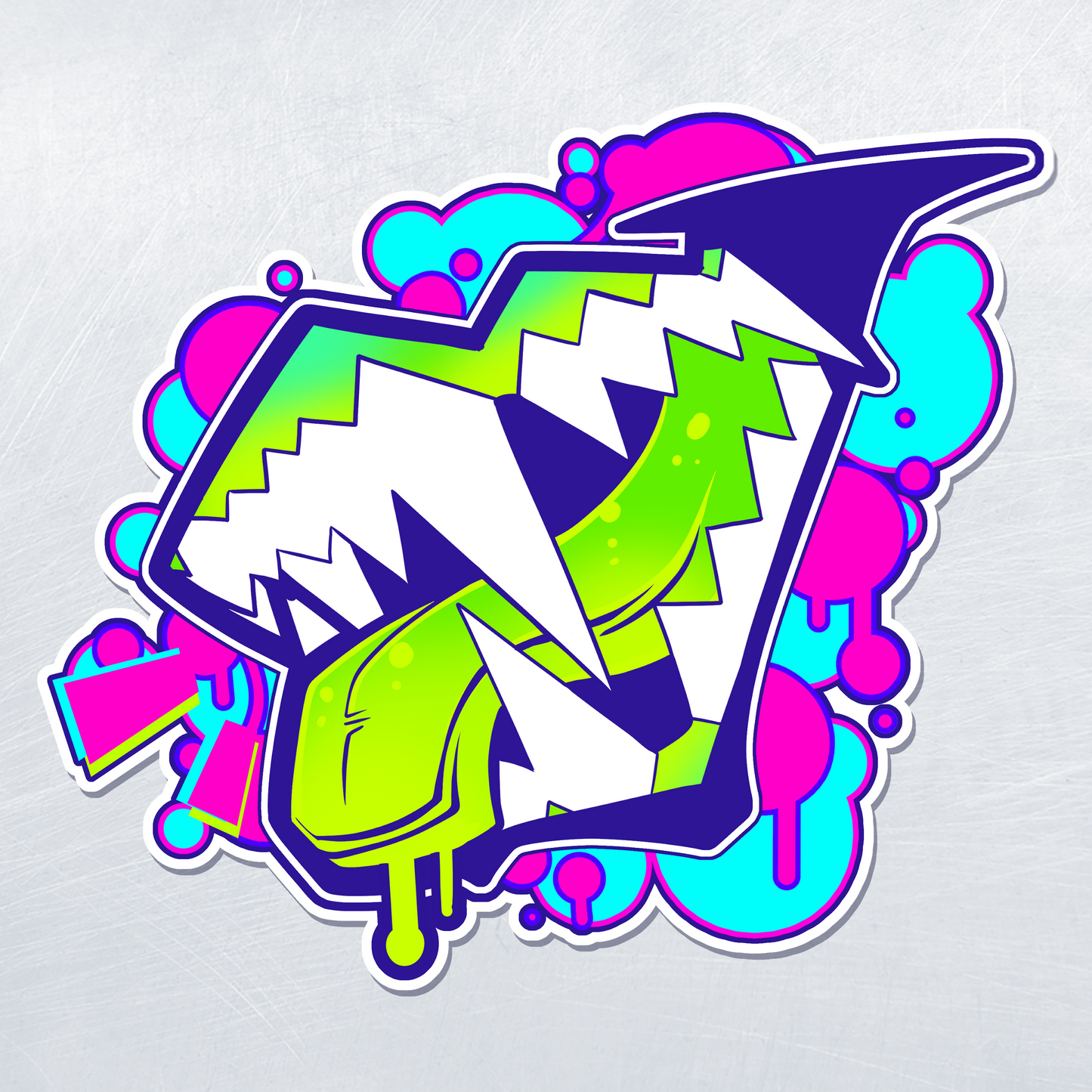 Open Maw Sticker