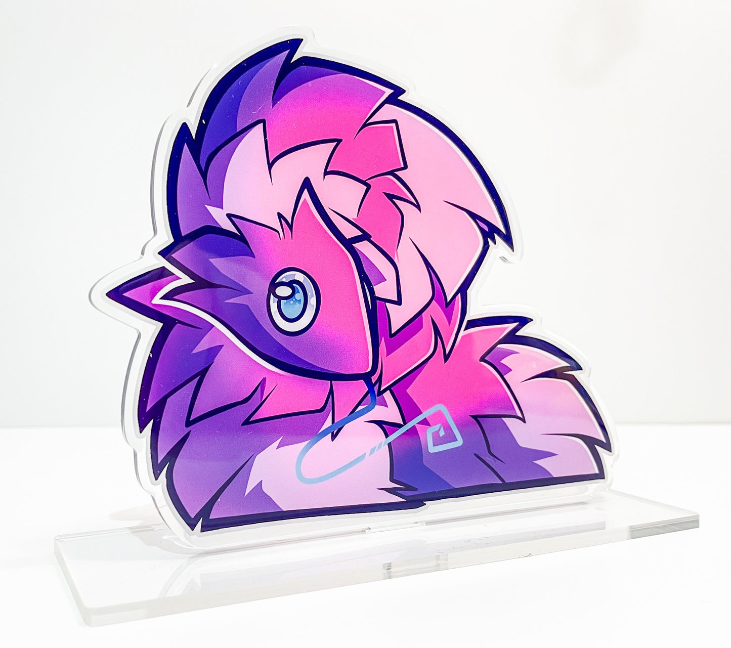 Pink Worm On String Standee