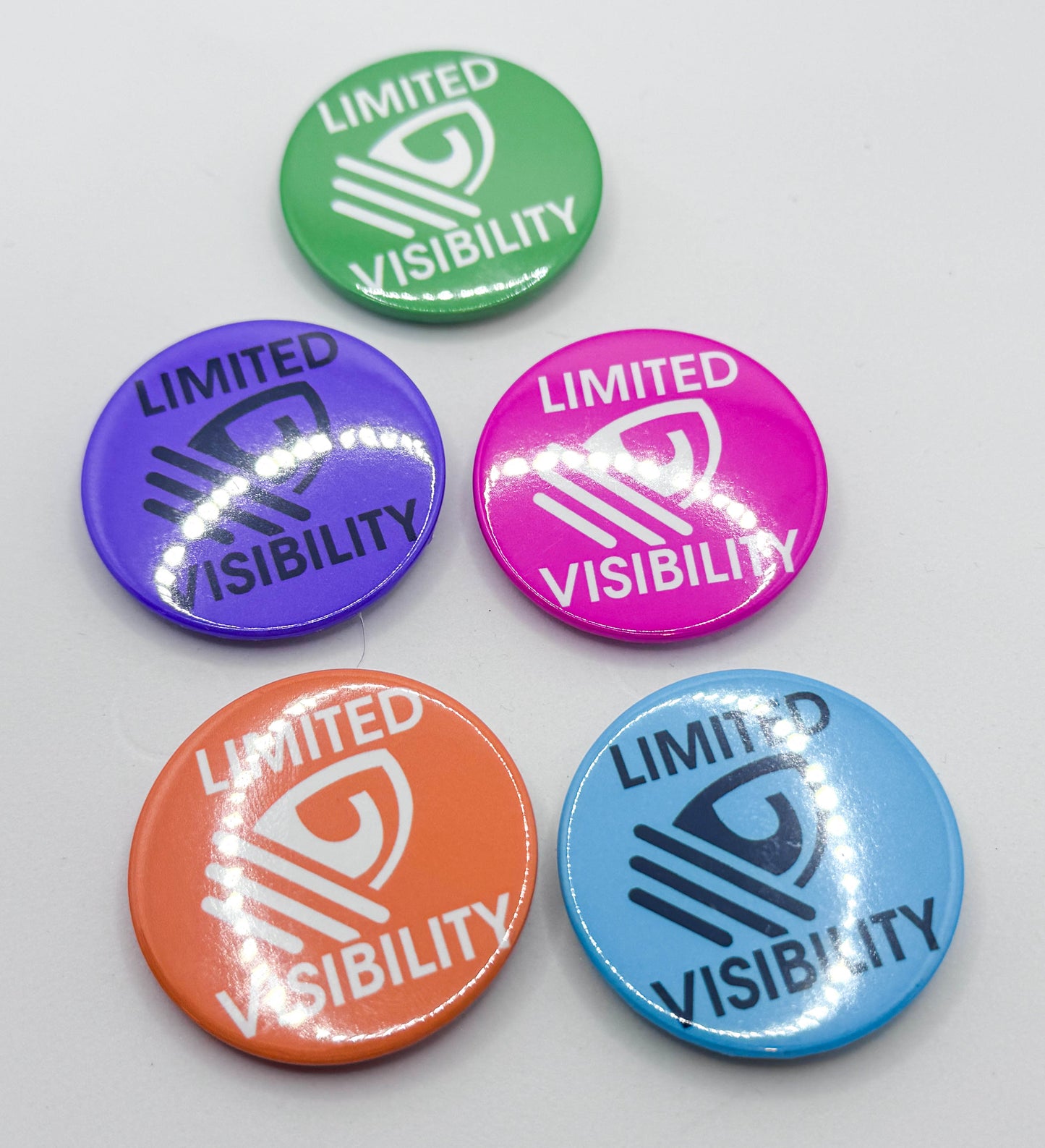 Limited Visibility Button Badge