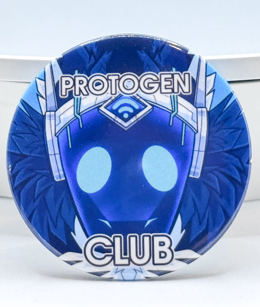 'Protogen Club' Button Badge