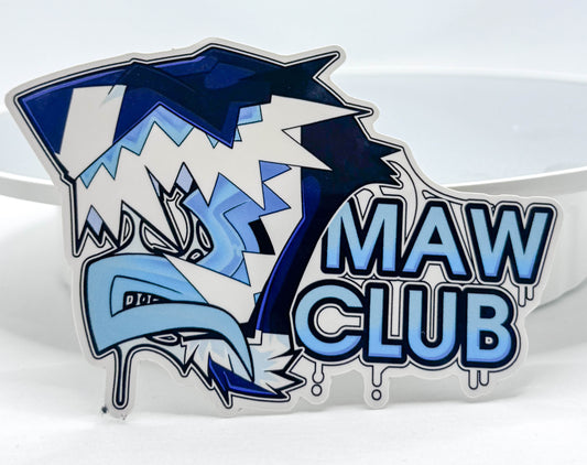 'Maw Club' Sticker