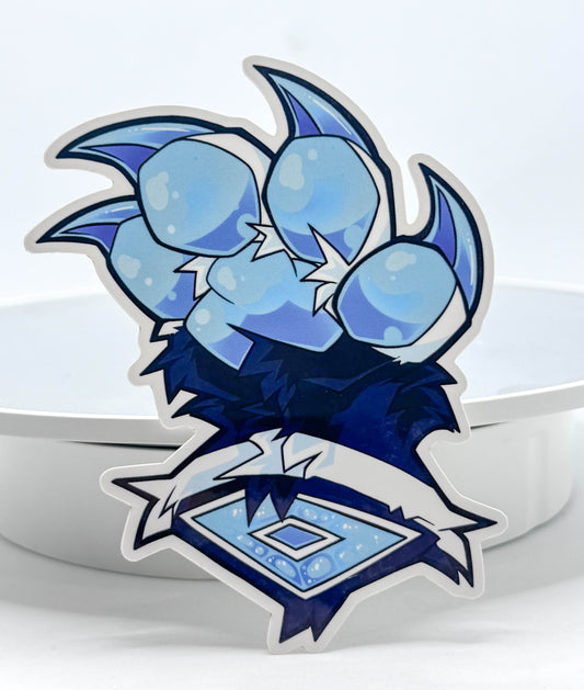 'MUTE's Paw' Sticker