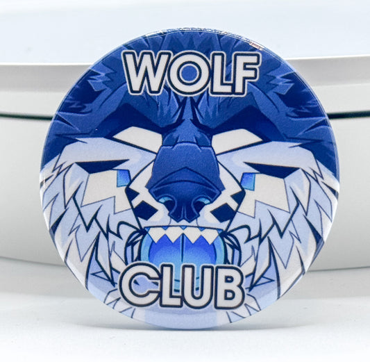 'Wolf Club' Button Badge