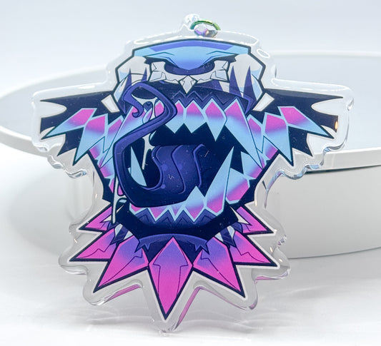 'Monster Maw' Acrylic Keychain