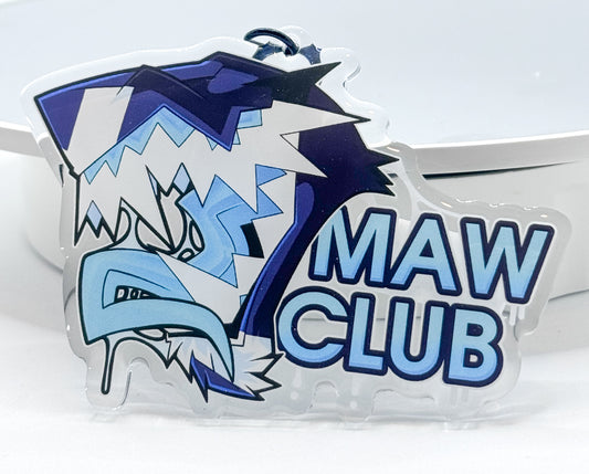 'Maw Club' Acrylic Keychain