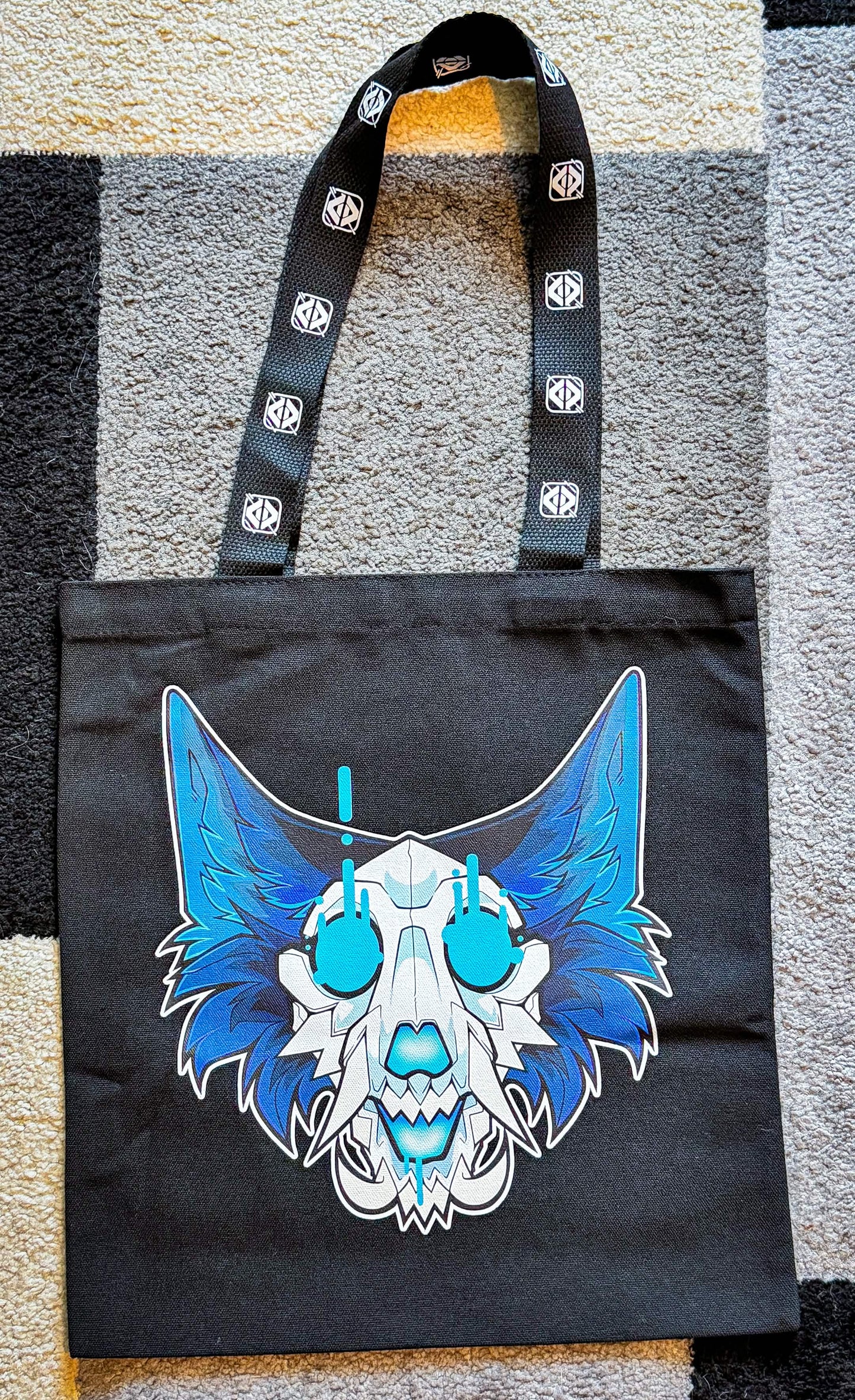 Skull-Creature Tot Bag