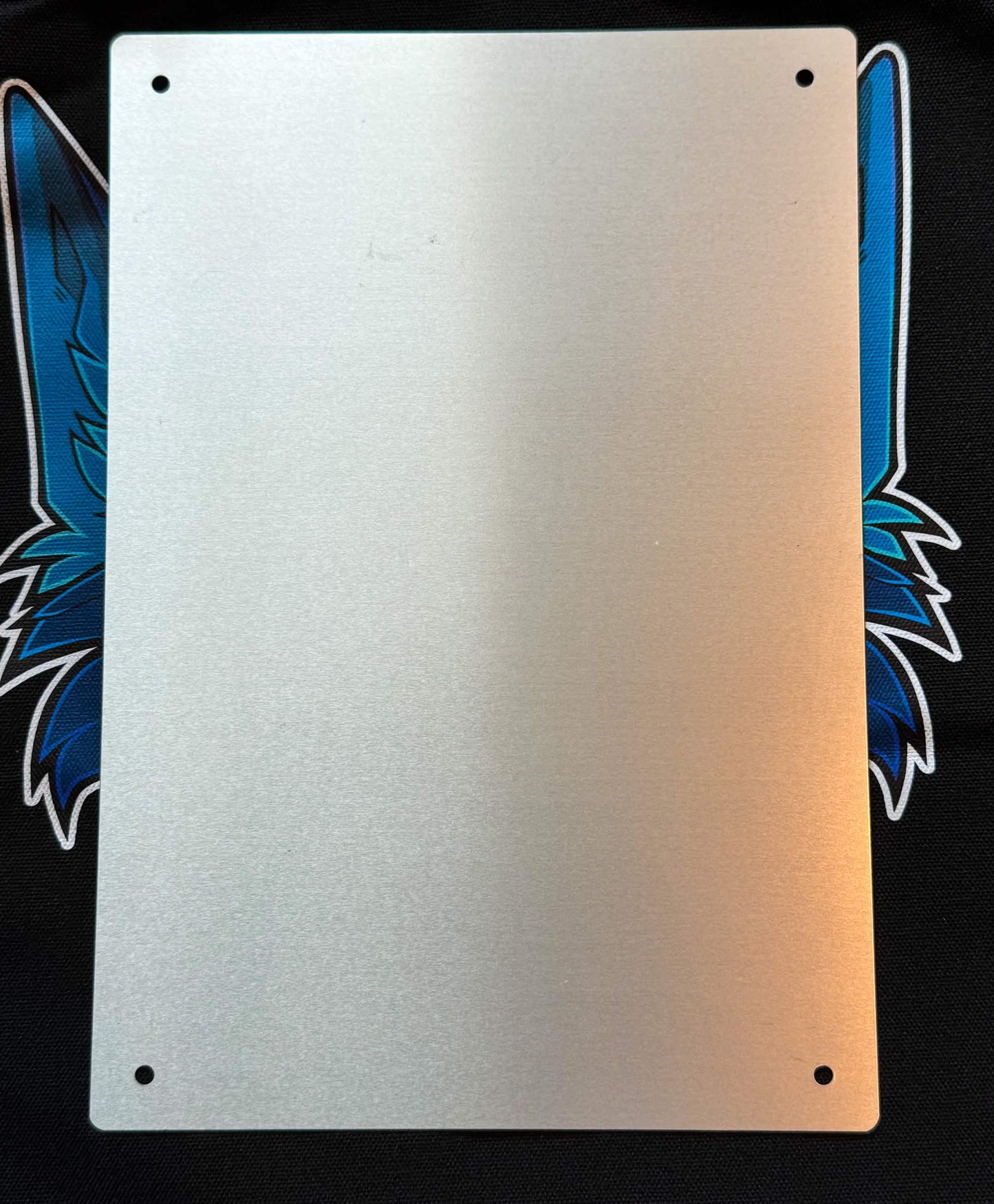 'Make A Mess' A4 Metal Print