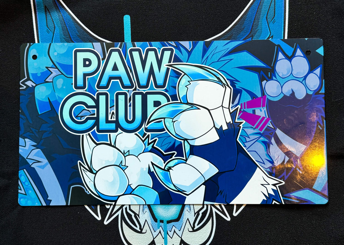 'Paw Club' Metal Print (LP)
