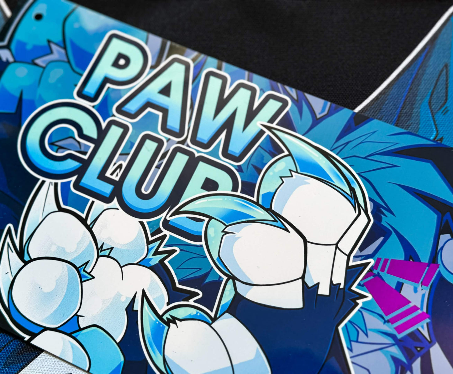 'Paw Club' Metal Print (LP)