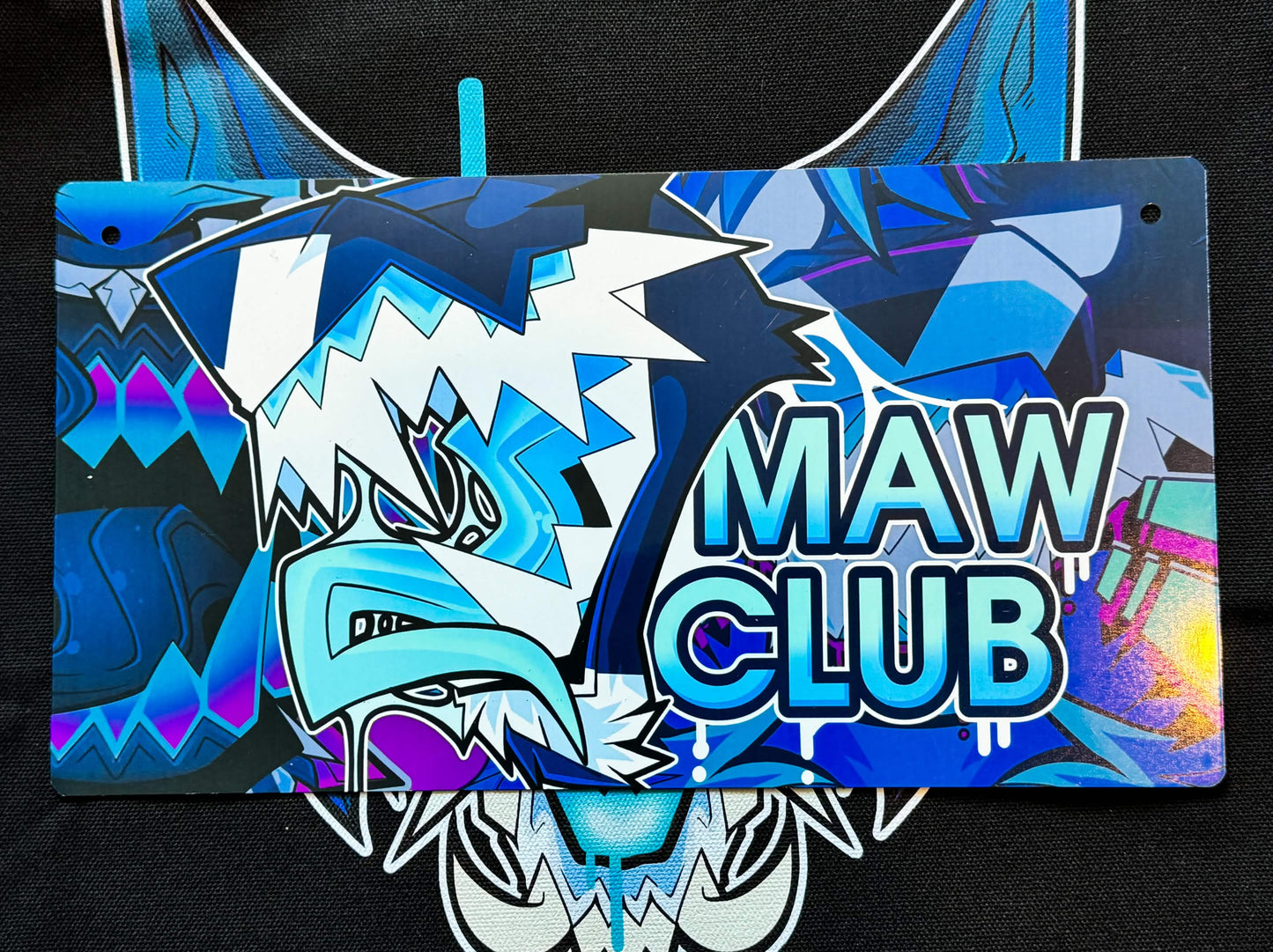 'Maw Club' Metal Print (LP)