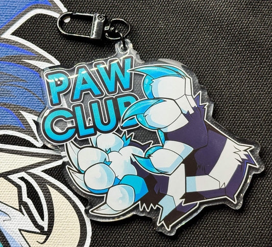 'Paw Club' Keychain [MUTE]